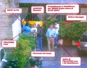 Sculli e Leopizzi con i mafiosi al summit di Genova