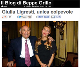 quando sul blog di Grillo denunciavano le condizioni di salute della Ligresti
